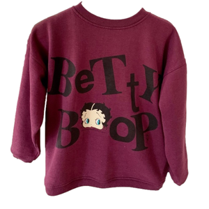 Vintage Betty Boop Paris Sport Worldwide Sweatshirt